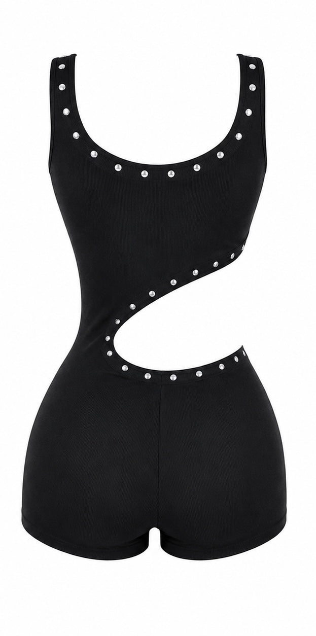 Studded Romper