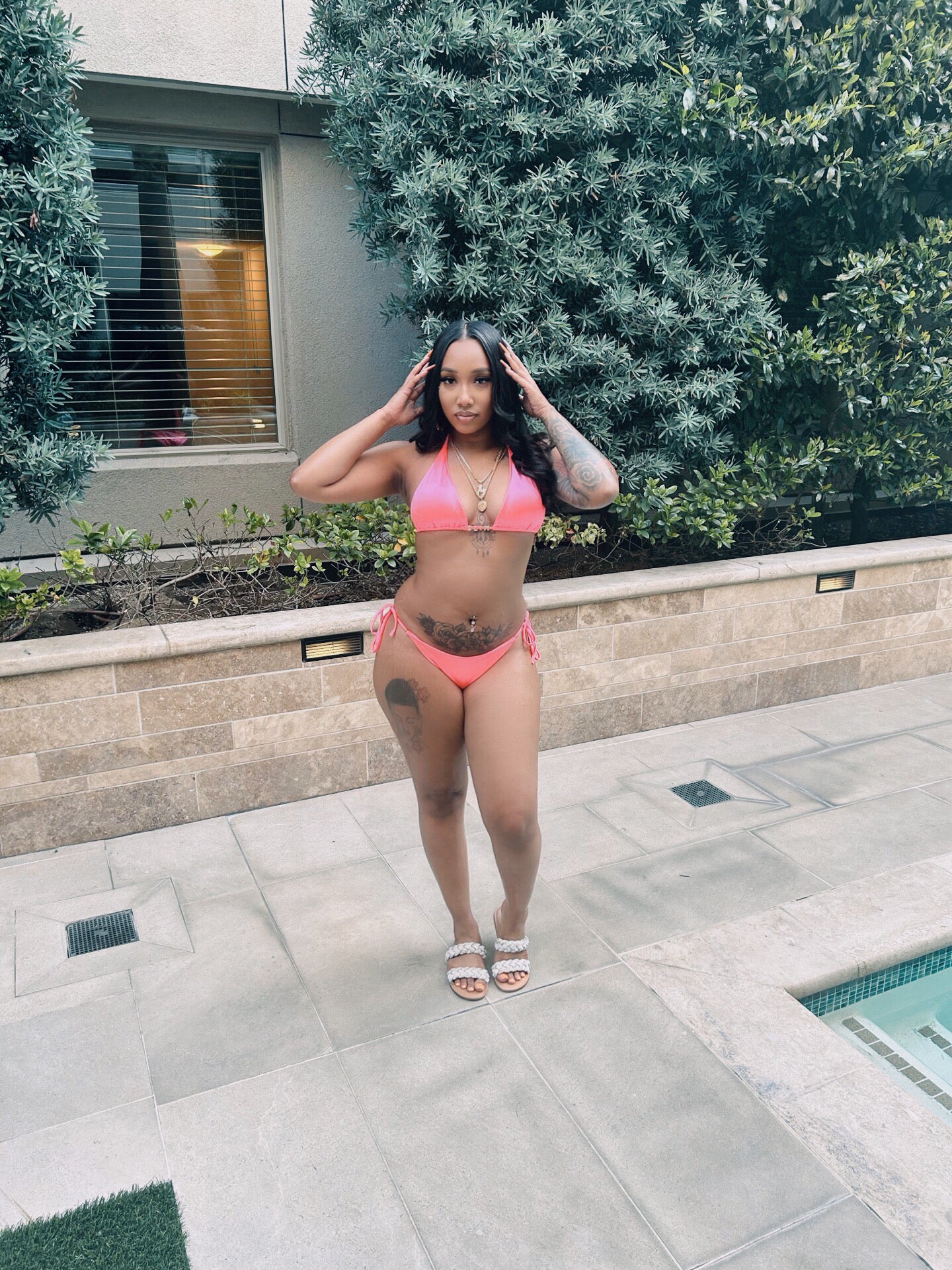 Candy Satin 2Piece Swimsuit