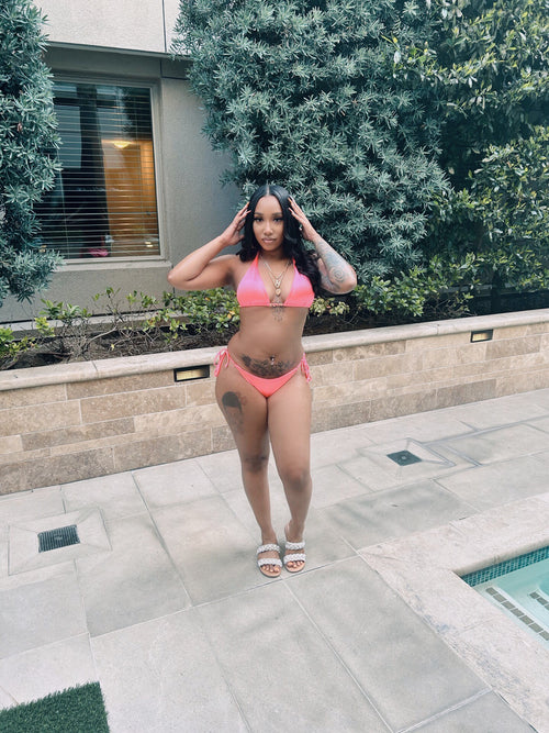 Candy Satin 2Piece Swimsuit