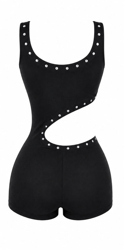 Studded Romper
