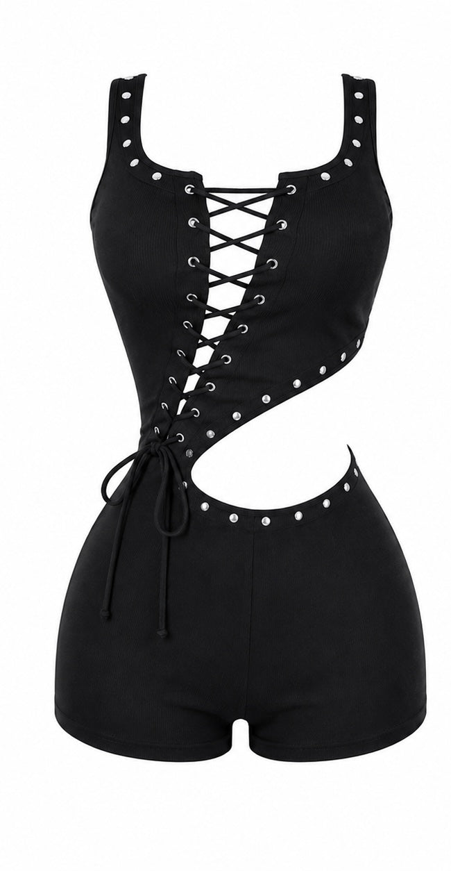 Studded Romper