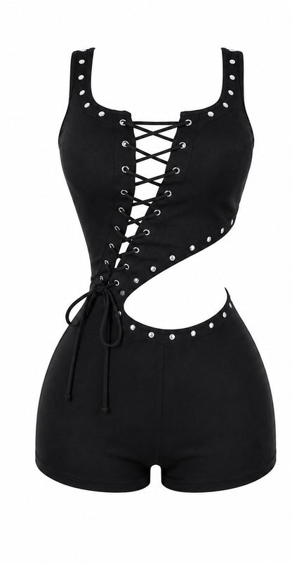 Studded Romper