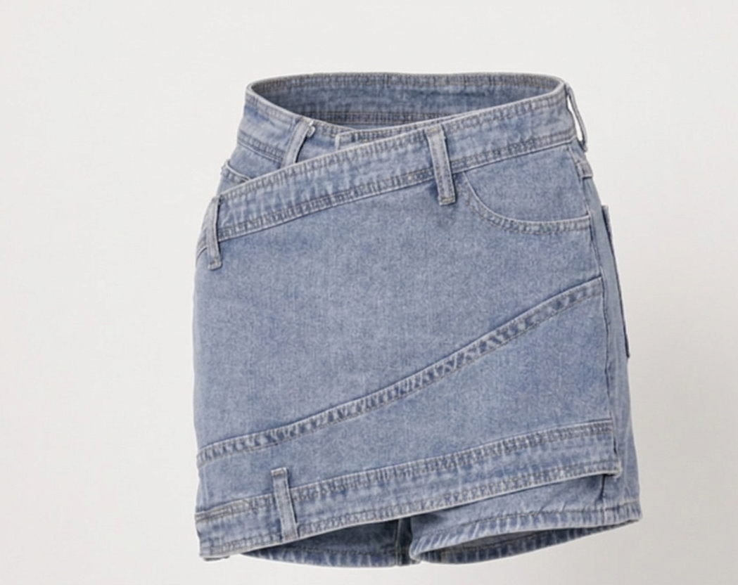 Jean Skort (non stretch)